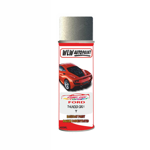 Ford Thunder Grey Paint Code T Aerosol Spray Paint Scratch Repair