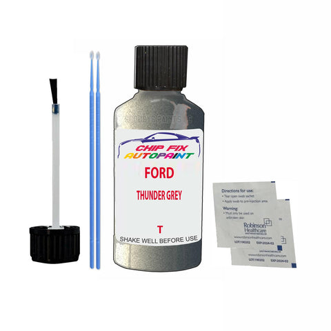 Ford Thunder Grey Paint Code T Touch Up Paint Scratch Repair