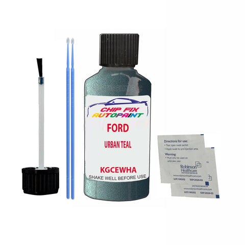 Ford Urban Teal Paint Code Kgcewha Touch Up Paint Scratch Repair