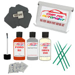 Ford Vermillion Paint Code 3D Touch Up Paint Polish compound repair kit