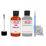 Ford Vermillion Paint Code 3D Touch Up Paint Primer undercoat anti rust