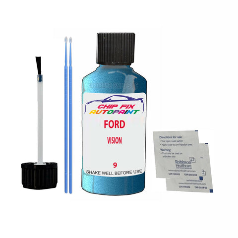 Paint For Ford Focus VISION 2007-2013 BLUE Touch Up Paint