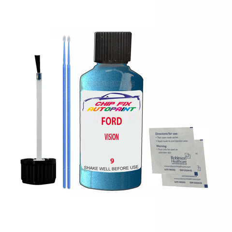 Ford Vision Paint Code 9 Touch Up Paint Scratch Repair