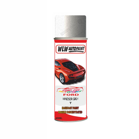 Ford Windsor Grey Paint Code T Aerosol Spray Paint Scratch Repair