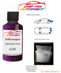 genuine Vw Vw Polo Genesis/Violett Touch LC4U 1992-1998 Purple Perfect match pen brush