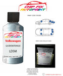 genuine Vw Vw Polo Glacier/Emotion Blue LD5M 2011-2015 Blue Perfect match pen brush