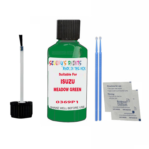 Paint Suitable For ISUZU MEADOW GREEN Colour Code 0369P1 Touch Up Scratch Repair Paint Kit