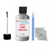 Paint Suitable For ISUZU ERMINE SILVER Colour Code 13E Touch Up Scratch Repair Paint Kit