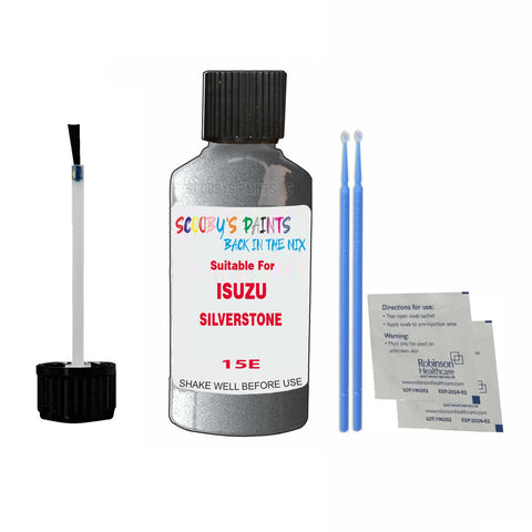 Paint Suitable For ISUZU SILVERSTONE Colour Code 15E Touch Up Scratch Repair Paint Kit