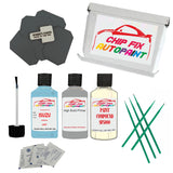 ISUZU GENOA Colour Code 28C Touch Up paint colour code location sticker
