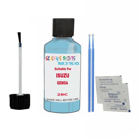 Paint Suitable For ISUZU GENOA Colour Code 28C Touch Up Scratch Repair Paint Kit