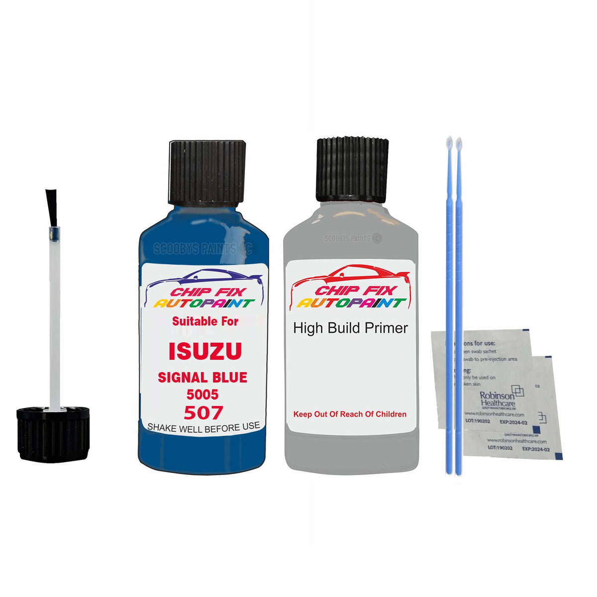 Paint Suitable For ISUZU SIGNAL BLUE 5005 Colour Code 507 Touch Up Scr ...