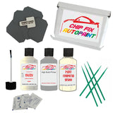 ISUZU OMEGA WHITE Colour Code 689 Touch Up paint colour code location sticker