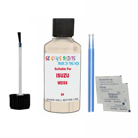 Paint Suitable For ISUZU WEISS Colour Code 8 Touch Up Scratch Repair Paint Kit