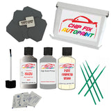ISUZU MED CHARCOAL Colour Code 825 Touch Up paint colour code location sticker