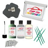ISUZU FOREST GREEN Colour Code 863 Touch Up paint colour code location sticker