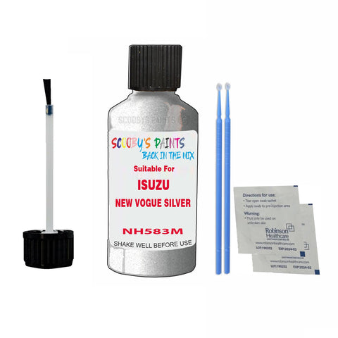 Paint Suitable For ISUZU NEW VOGUE SILVER Colour Code NH583M Touch Up Scratch Repair Paint Kit