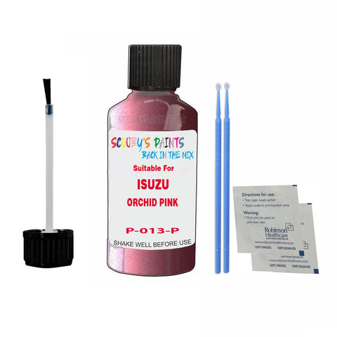 Paint Suitable For ISUZU ORCHID PINK Colour Code P-013-P Touch Up Scratch Repair Paint Kit