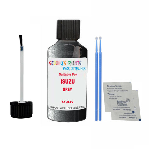 Paint Suitable For ISUZU GREY Colour Code V46 Touch Up Scratch Repair Paint Kit