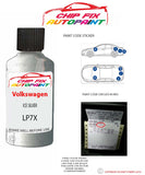 genuine Vw Vw Polo Ice Silver LP7X 2006-2010 Silver/Grey Perfect match pen brush