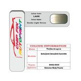 Vw Beetle Gecko Light Green LA6K 2005-2010 Green paint code location sticker