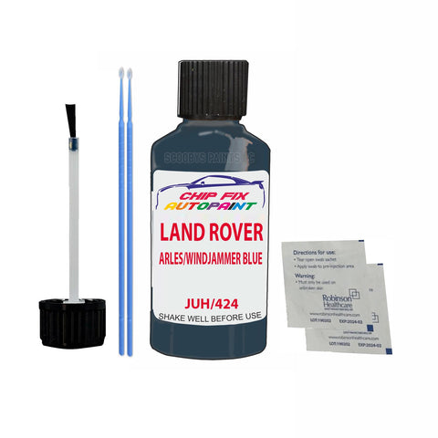 Land Rover Arles/Windjammer Blue Paint Code Juh/424 Touch Up Paint Scratch Repair