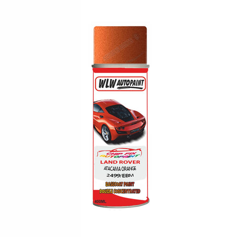 Land Rover Atacama Orange Paint Code 2499/Ebm Aerosol Spray Paint Scratch Repair