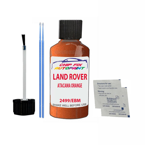Land Rover Atacama Orange Paint Code 2499/Ebm Touch Up Paint Scratch Repair