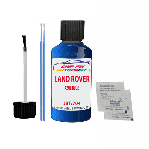 Land Rover Azul Blue Paint Code Jbt/704 Touch Up Paint Scratch Repair