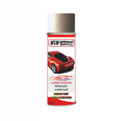Land Rover Batumi Gold Paint Code 2449/Gce Aerosol Spray Paint Scratch Repair