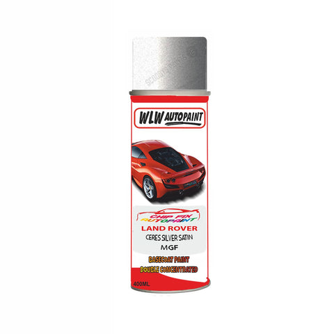 Land Rover Ceres Silver Satin Paint Code Mgf Aerosol Spray Paint Scratch Repair
