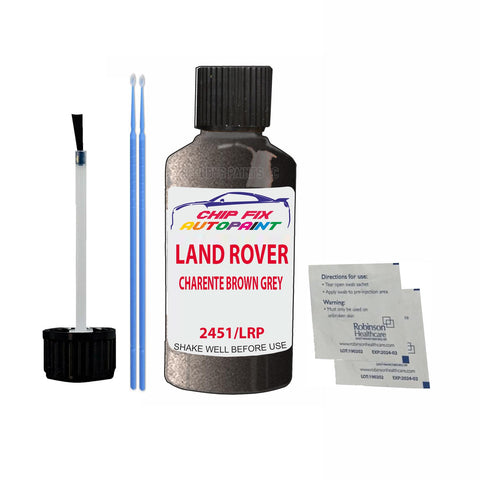 Land Rover Charente Brown Grey Paint Code 2451/Lrp Touch Up Paint Scratch Repair