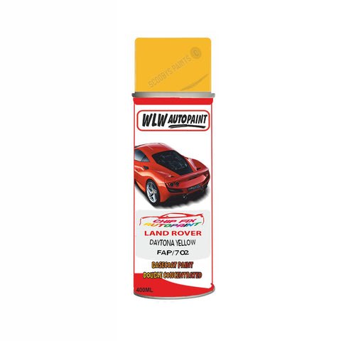 Land Rover Daytona Yellow Paint Code Fap/702 Aerosol Spray Paint Scratch Repair