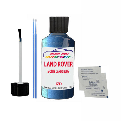 Land Rover Monte Carlo Blue Paint Code Jzd Touch Up Paint Scratch Repair