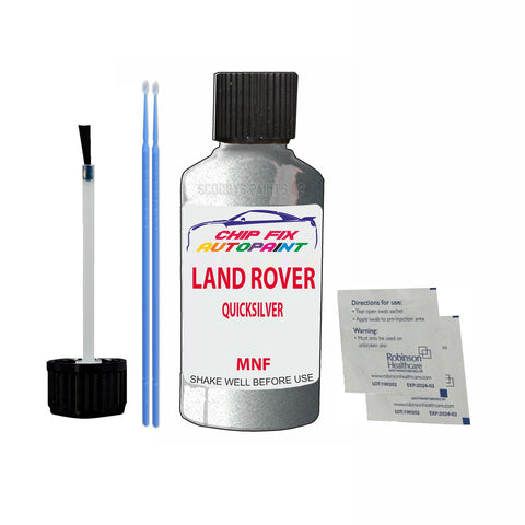 Land Rover Quicksilver Paint Code Mnf Touch Up Paint Scratch Repair