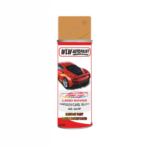 Land Rover Sandglow/Camel Yellow Paint Code 63/Amf Aerosol Spray Paint Scratch Repair