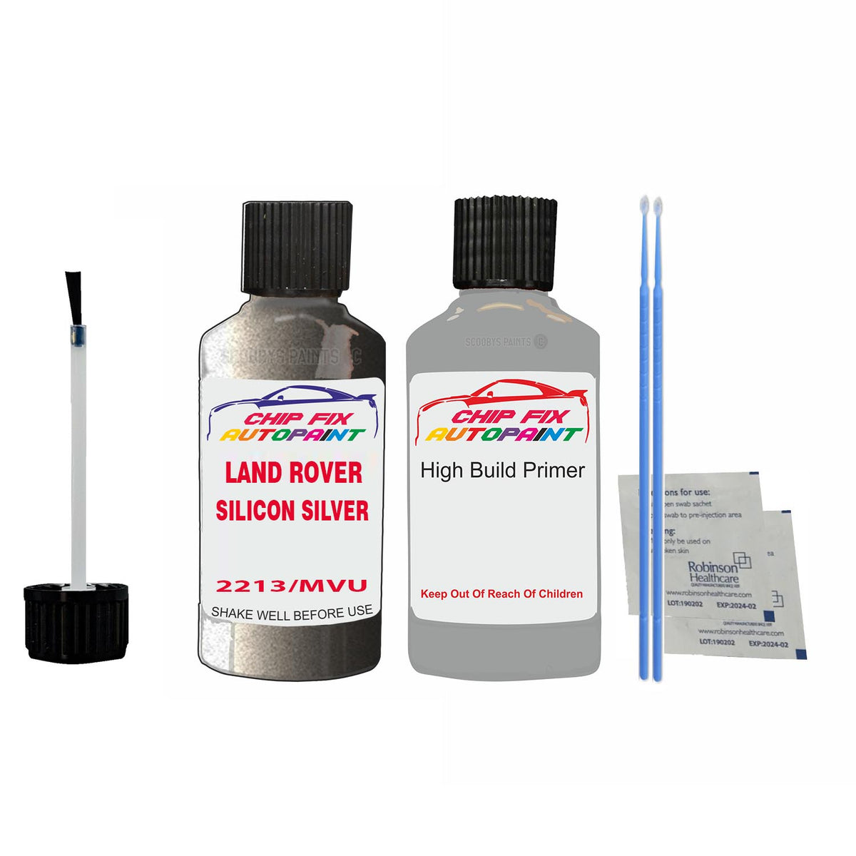 Paint Suitable For Land Rover Silicon Silver Paint Code 2213/Mvu Scrat ...
