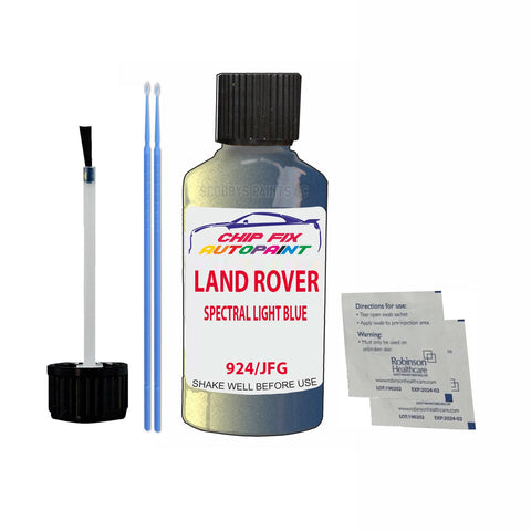 Land Rover Spectral Light Blue Paint Code 924/Jfg Touch Up Paint Scratch Repair