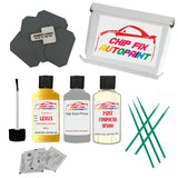 LEXUS SILKY WHITE CRYSTAL SHINE Colour Code 072 Touch Up paint colour code location sticker