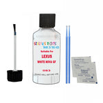 Paint Suitable For LEXUS WHITE NOVA GF Colour Code 083 Touch Up Scratch Repair Paint Kit