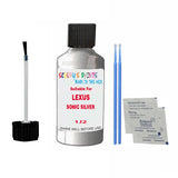 Paint Suitable For LEXUS SONIC SILVER Colour Code 1J2 Touch Up Scratch Repair Paint Kit