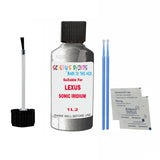 Paint Suitable For LEXUS SONIC IRIDIUM Colour Code 1L2 Touch Up Scratch Repair Paint Kit