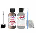 LEXUS ANTIQUE COPPER BRONZE Colour Code 4P1 Touch Up Undercoat primer anti rust coat