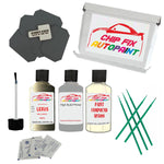 LEXUS MID GREEN Colour Code 6U3 Touch Up paint colour code location sticker