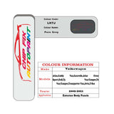 Paint code location for Vw Caravelle Pure Grey LH7J 2009-2022 Silver/Grey Code sticker paint plate chip pen paint