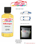 genuine Vw Vw Golf Lemon Yellow LD1B 1994-2005 Yellow Perfect match pen brush