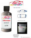genuine Vw Vw Polo Limestone Grey LA7N 2013-2021 Silver/Grey Perfect match pen brush