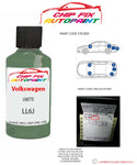 genuine Vw Vw Polo Limette LL6J 2003-2012 Green Perfect match pen brush