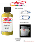 genuine Vw Vw Golf Gti Limonen Yellow LL1W 2018-2022 Yellow Perfect match pen brush