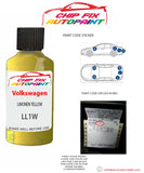 genuine Vw Vw Golf Gti Limonen Yellow LL1W 2018-2022 Yellow Perfect match pen brush